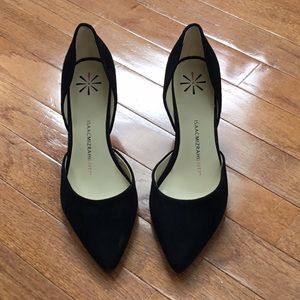 Issac Mizrahi Live! D’orsay Suede pumps